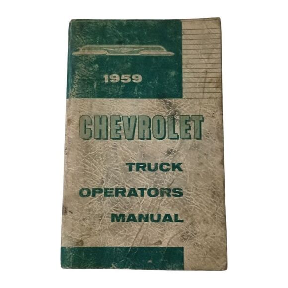 1959 Chevrolet Truck Operators Manual Pick Up Reference Guide Booklet Vintage. - Picture 7 of 11